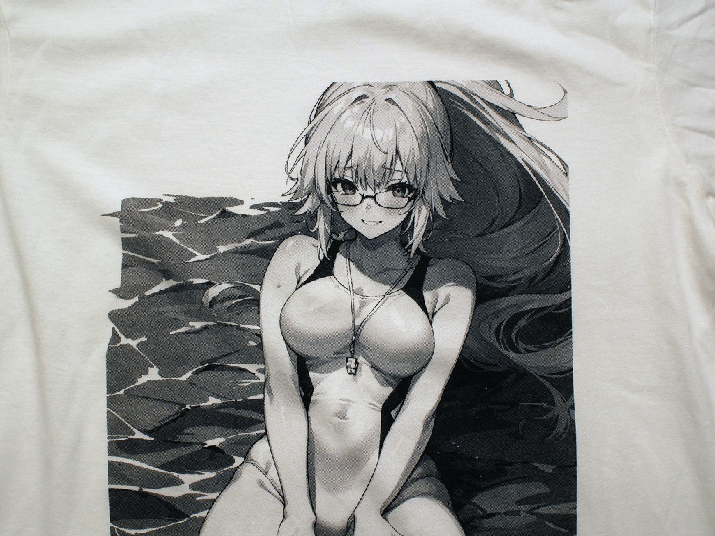 【無料サンプル】ジャンヌダルク 手刷りTシャツ【Lサイズ】