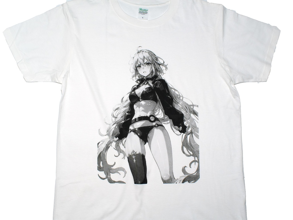 【無料サンプル】ジャンヌオルタ手刷りTシャツ【Lサイズ】