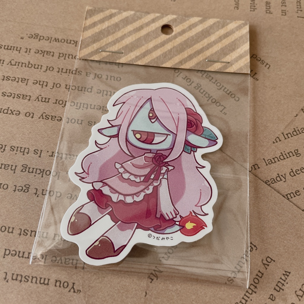 人外ちゃんステッカー