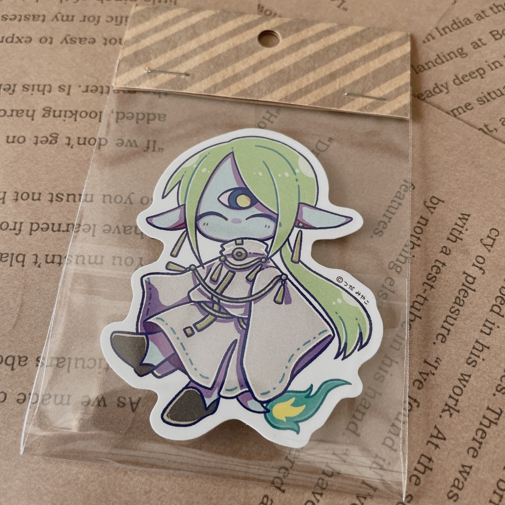 人外ちゃんステッカー