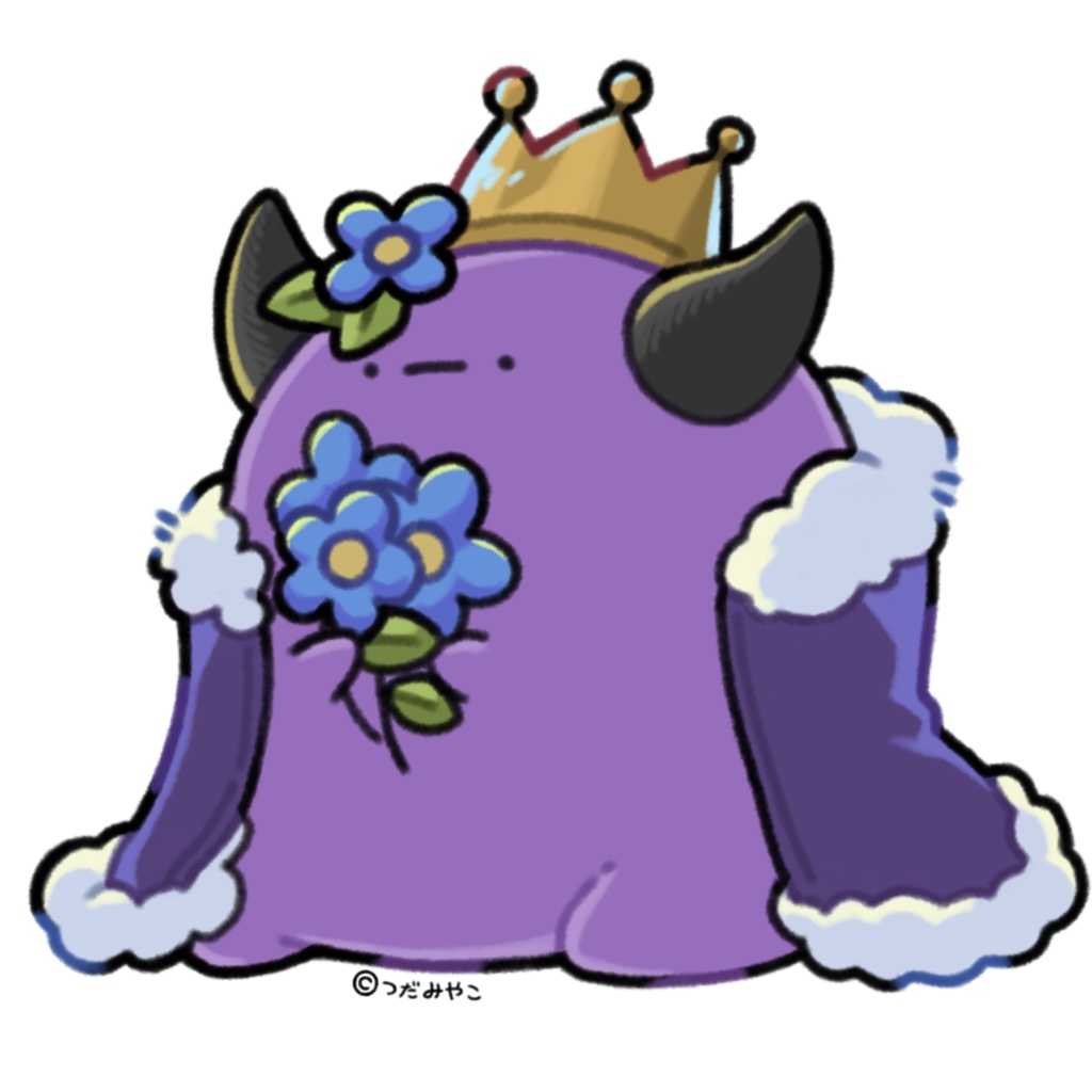 まおうだったものUVステッカー