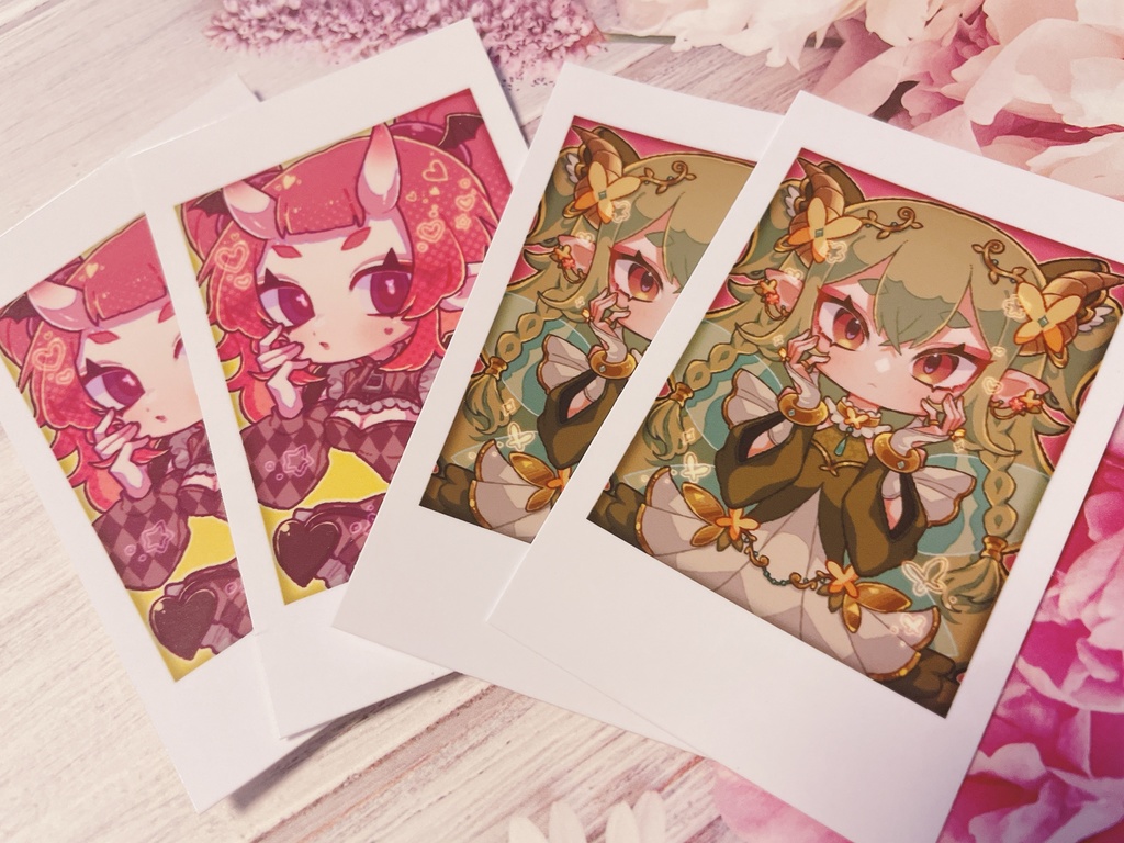 インスタントフォト風カード