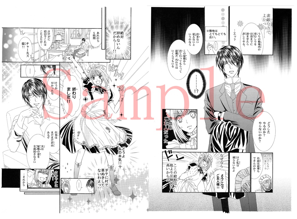 少女漫画短篇集『千夜の騎士』