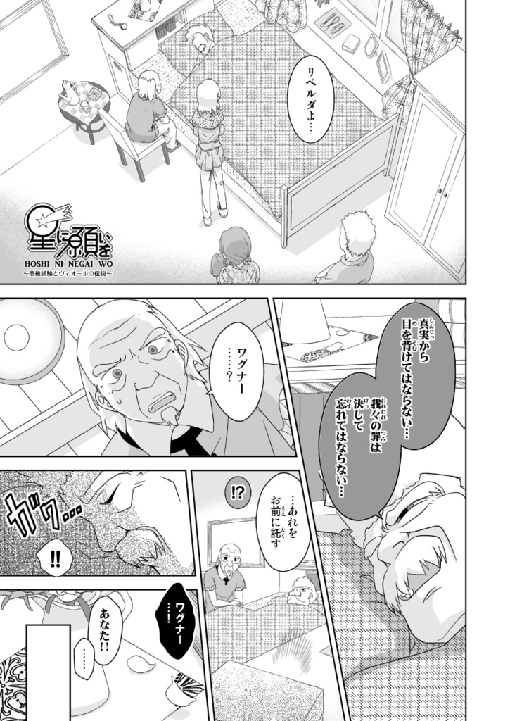 星に願いを☆3作目 ヴィオール編第1章 階級試験とヴィオールの伝説