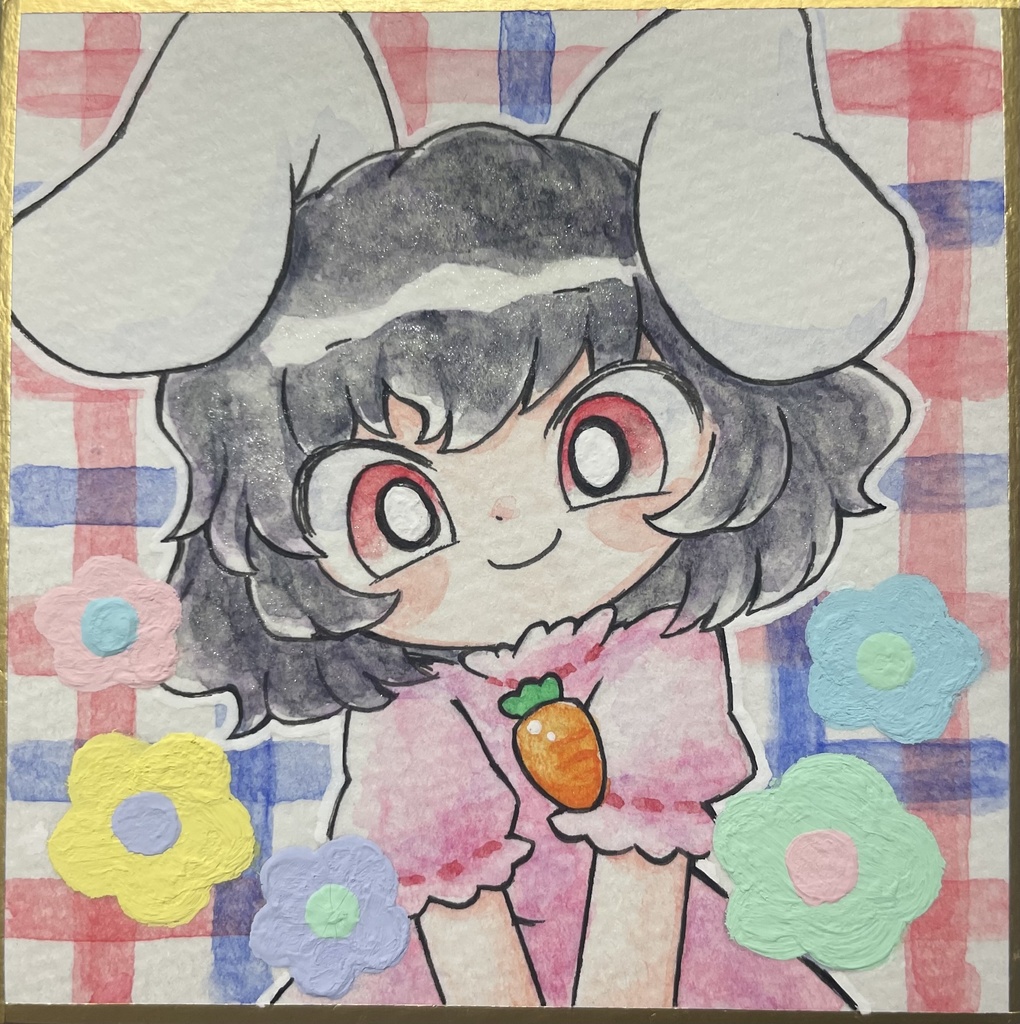 因幡てゐ　豆色紙