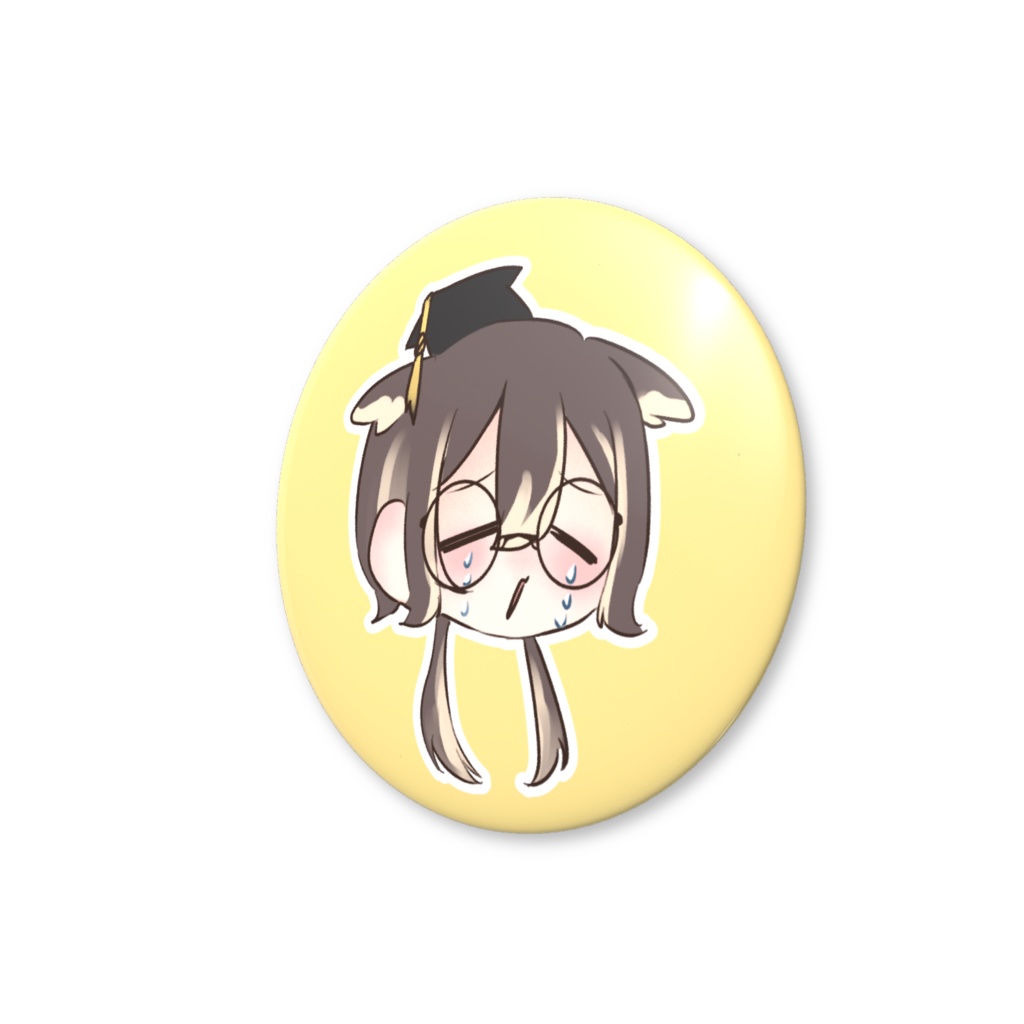 瀬水仁1周年記念 - ふぇーん缶バッジ