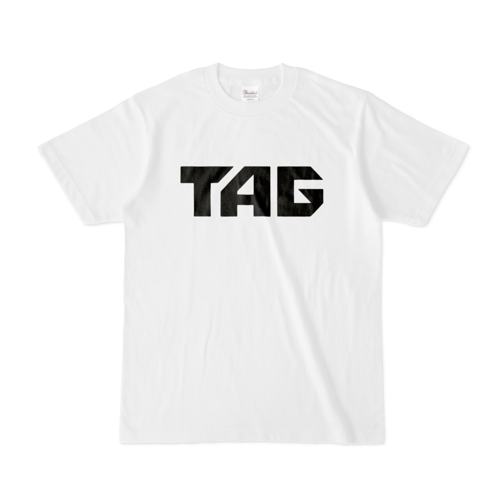TAG Tシャツ (白)