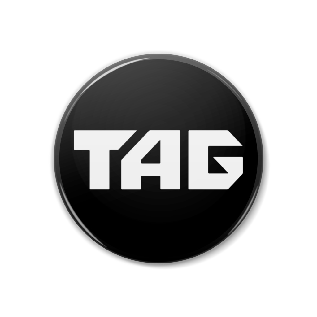 TAG 缶バッジ