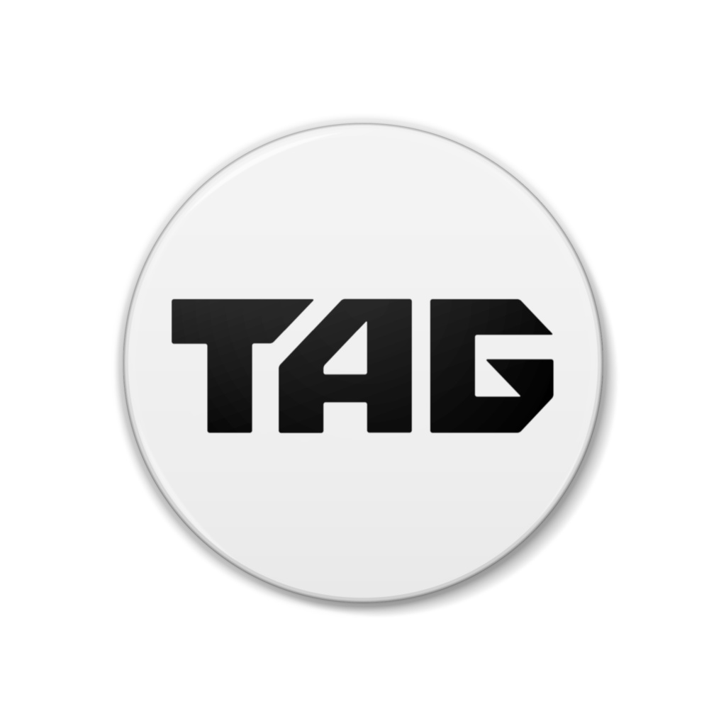 TAG 缶バッジ