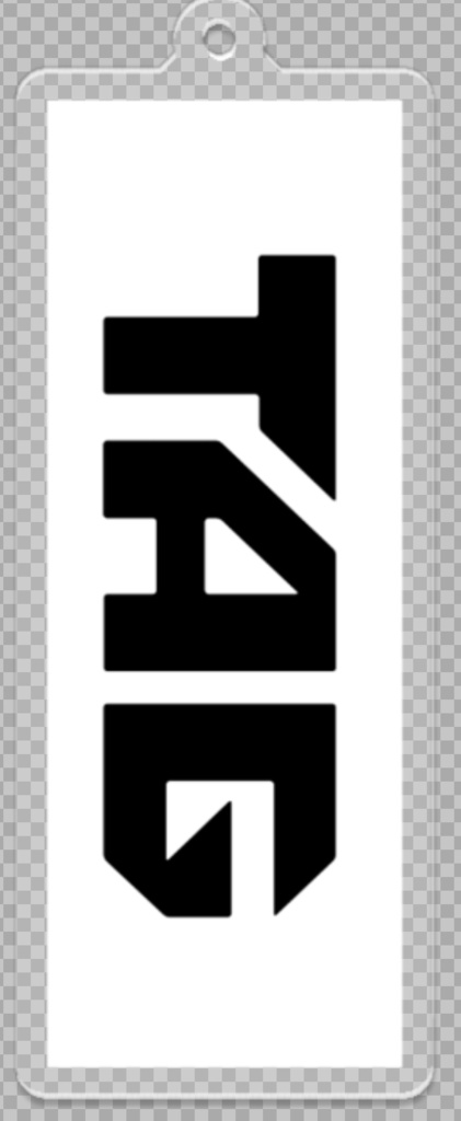 TAG アクリルキーホルダー