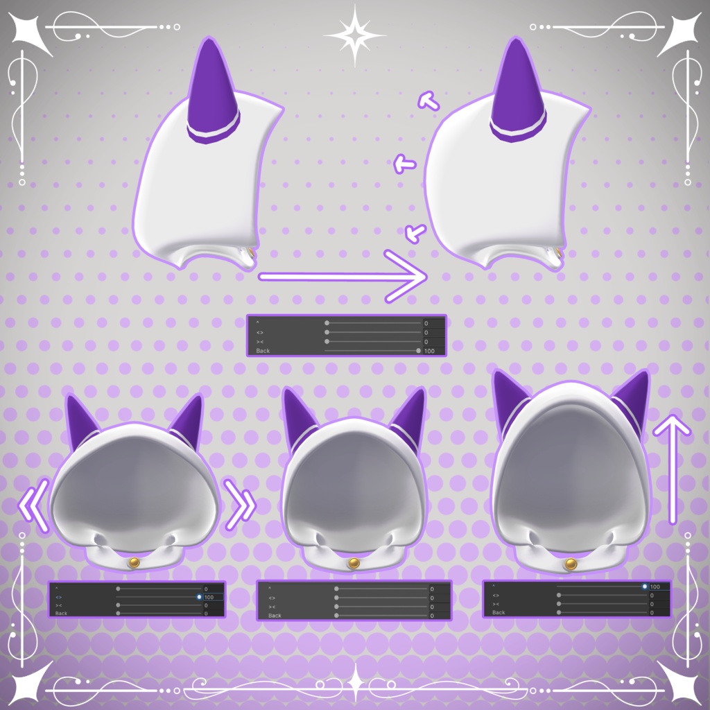 EMT Cloak【3D OUTFIT】【5 Supported Avatars】| EMTのマント【3D衣装モデル】【5アバター対応】