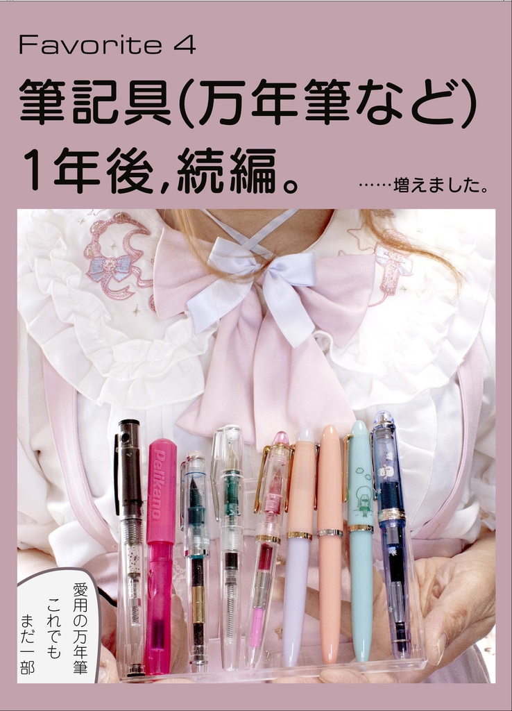 Favorite4 - 筆記具(万年筆など)1年後、続編。