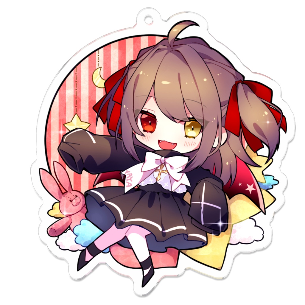 烏羽ややアクリルキーホルダー