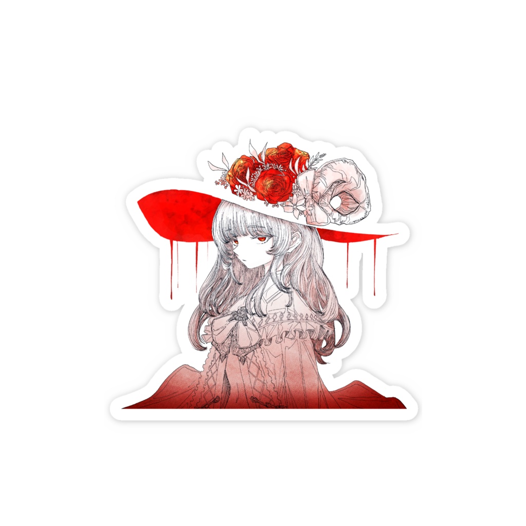 【スマホステッカー】ダウナークローリク