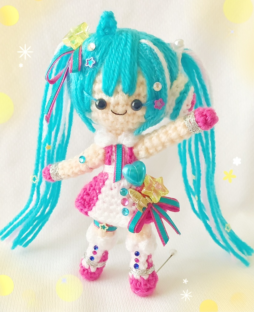 マジミラ2022 10thちゃんのあみぐるみ