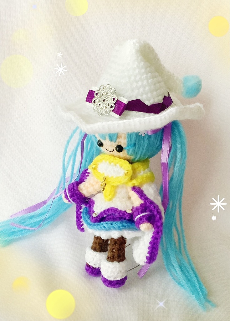 雪ミク2014 なまらちゃんのあみぐるみ