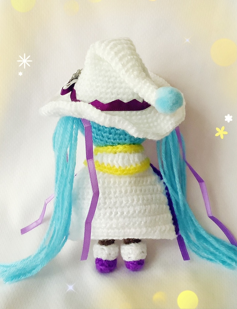 雪ミク2014 なまらちゃんのあみぐるみ