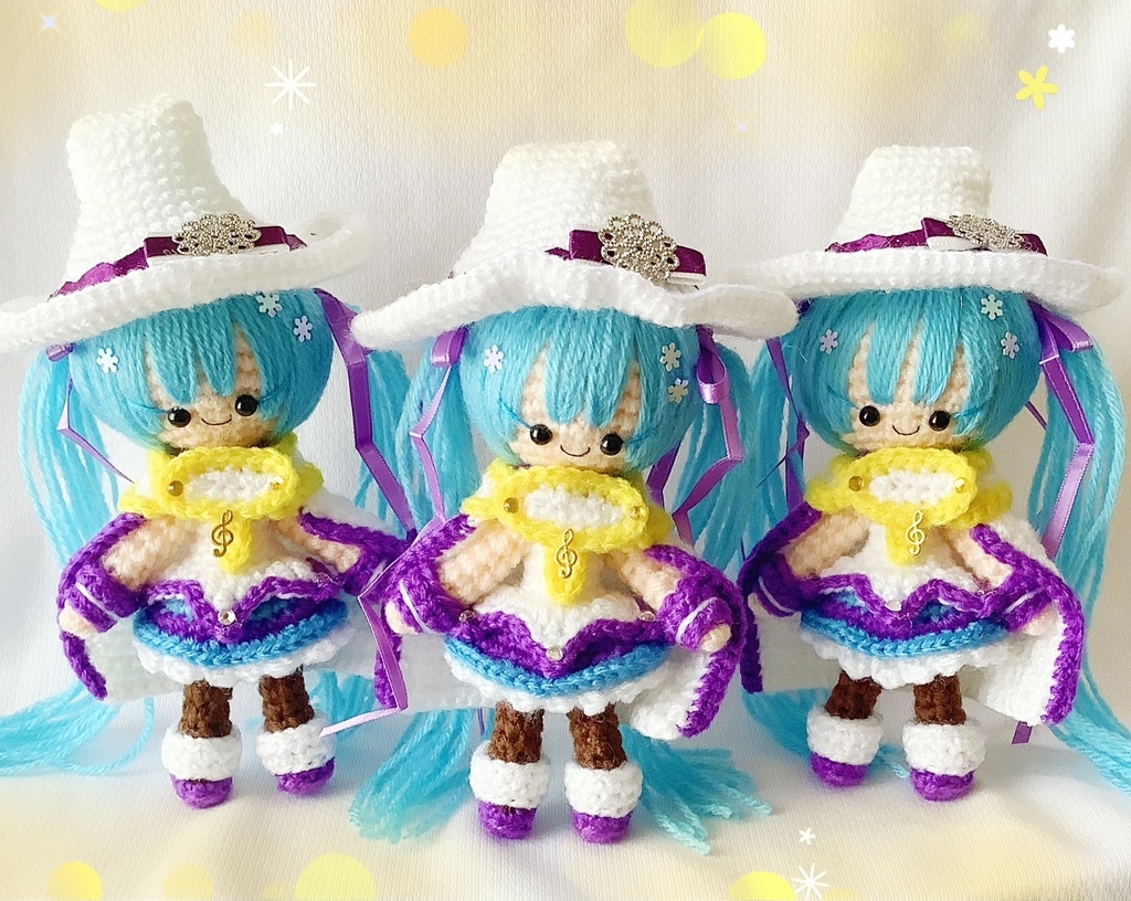 雪ミク2014 なまらちゃんのあみぐるみ