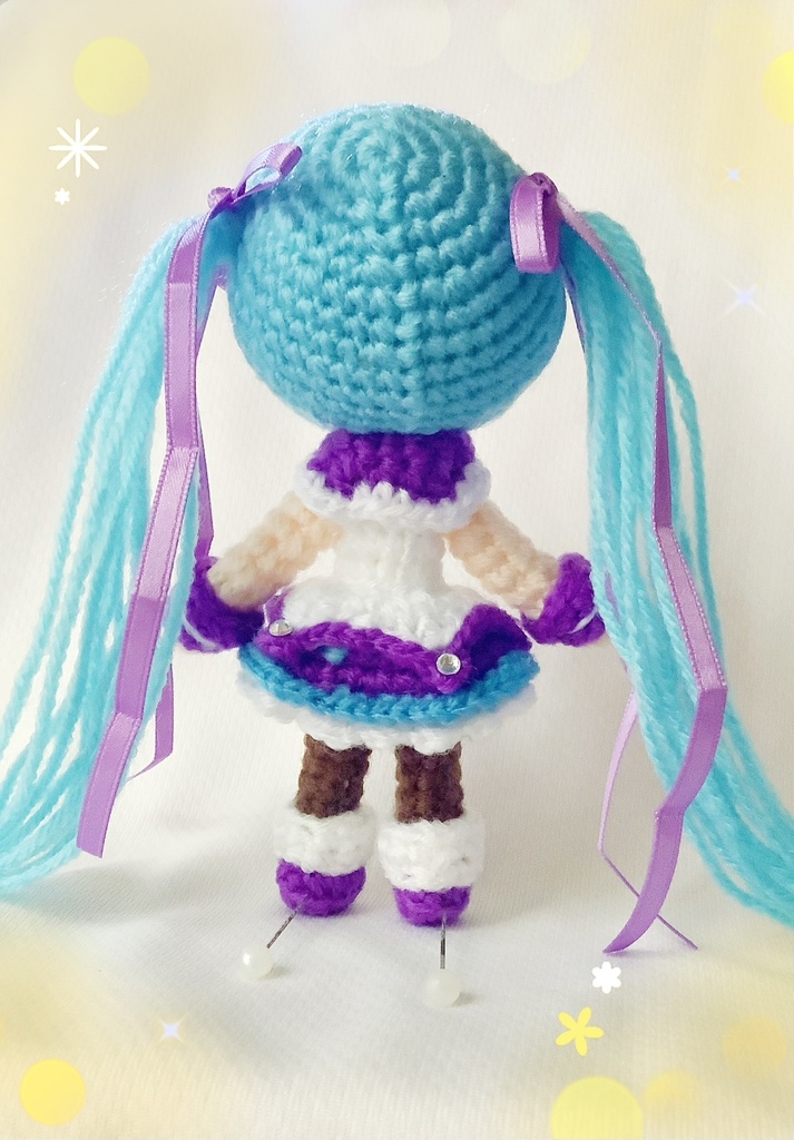 雪ミク2014 なまらちゃんのあみぐるみ