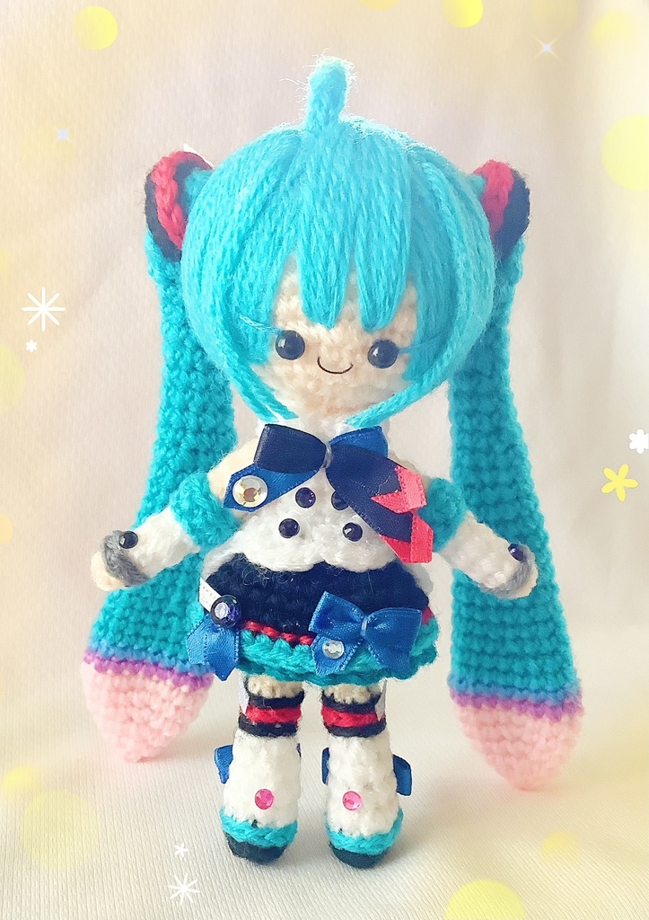 メッセちゃんのあみぐるみ(マジカルミライ2017)