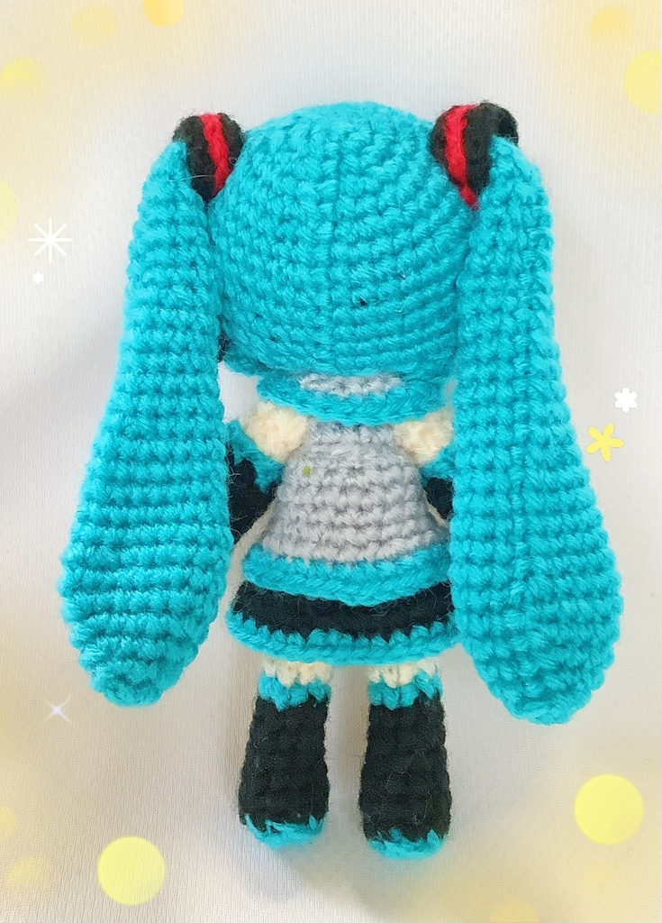 ミクダヨーさんのあみぐるみ