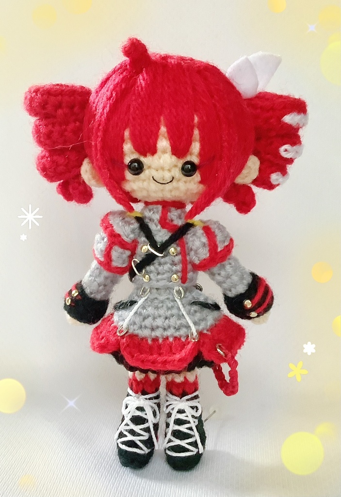 重音テトSVさんのあみぐるみ