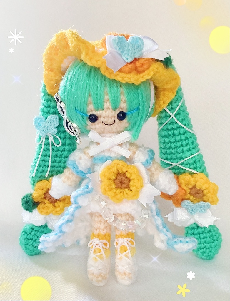 マジカルミライ 初音ミクさんのあみぐるみ