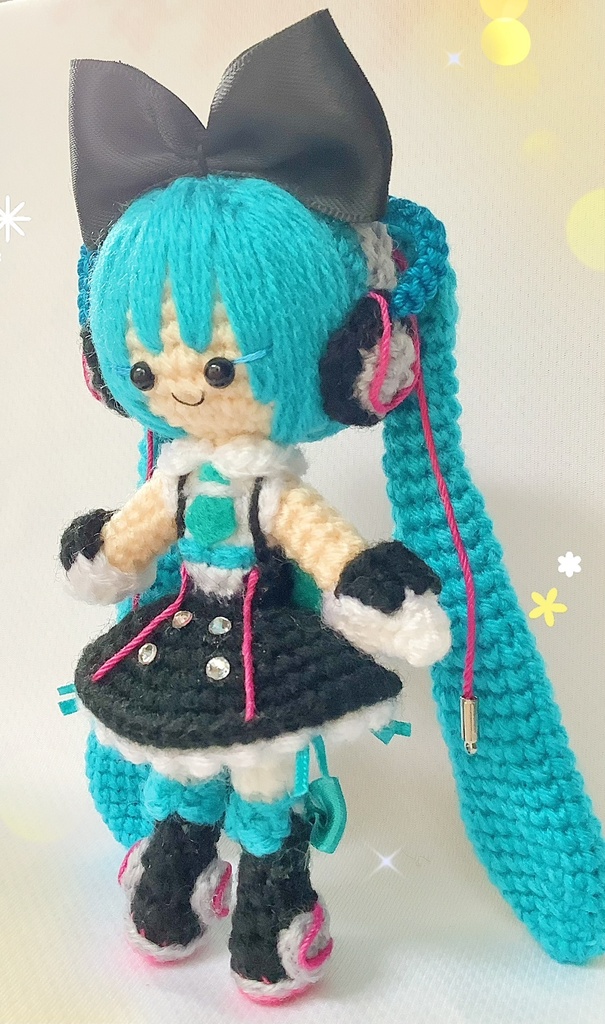 マジカルミライ 初音ミクさんのあみぐるみ