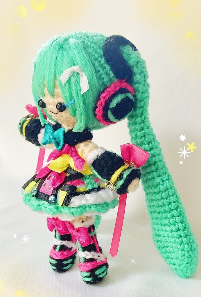 マジカルミライ 初音ミクさんのあみぐるみ