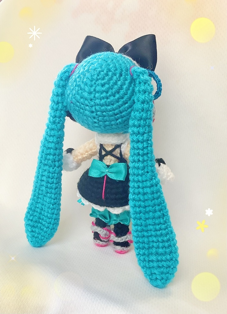 マジカルミライ 初音ミクさんのあみぐるみ