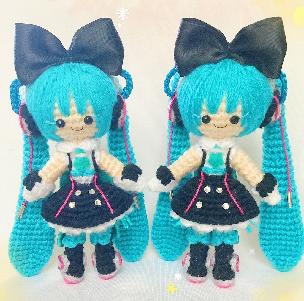 マジカルミライ 初音ミクさんのあみぐるみ