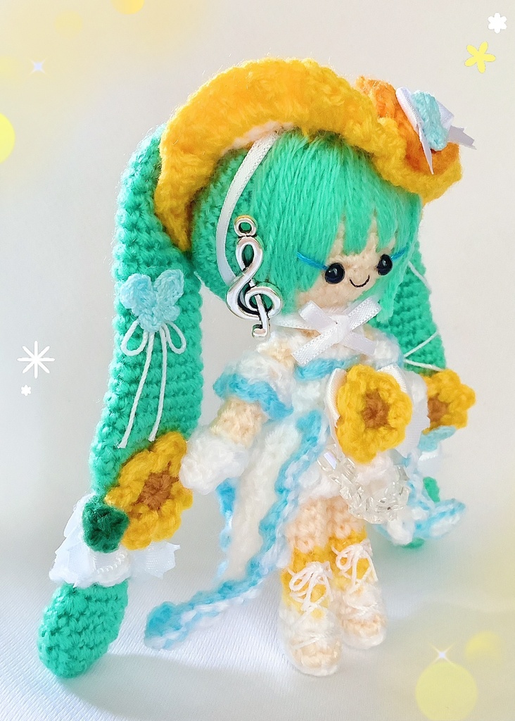 マジカルミライ 初音ミクさんのあみぐるみ