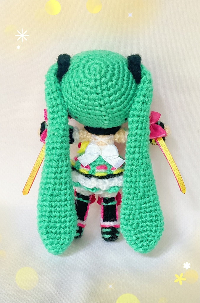 マジカルミライ 初音ミクさんのあみぐるみ