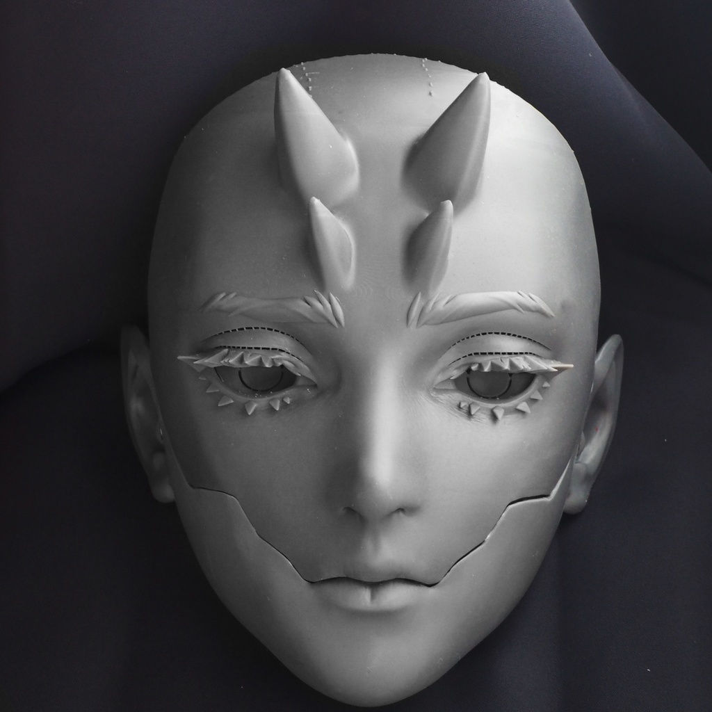 鬼人面キット マルチカラーバージョン (受注後製作 2025年5月末まで順次発送)