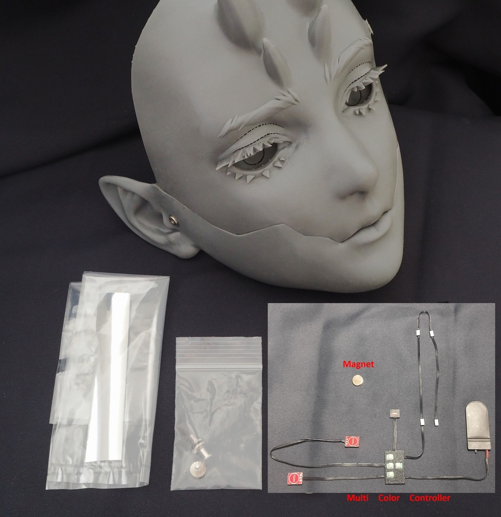 鬼人面キット マルチカラーバージョン (受注後、2週間以内に発送)