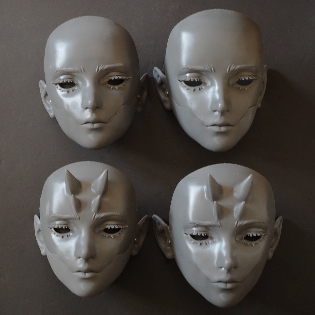 鬼人面キット マルチカラーバージョン (受注後、2週間以内に発送)