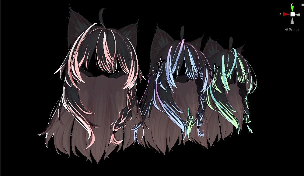 Sala material settings 2type+1 (Liltoon+Poiyomi+UTS2)