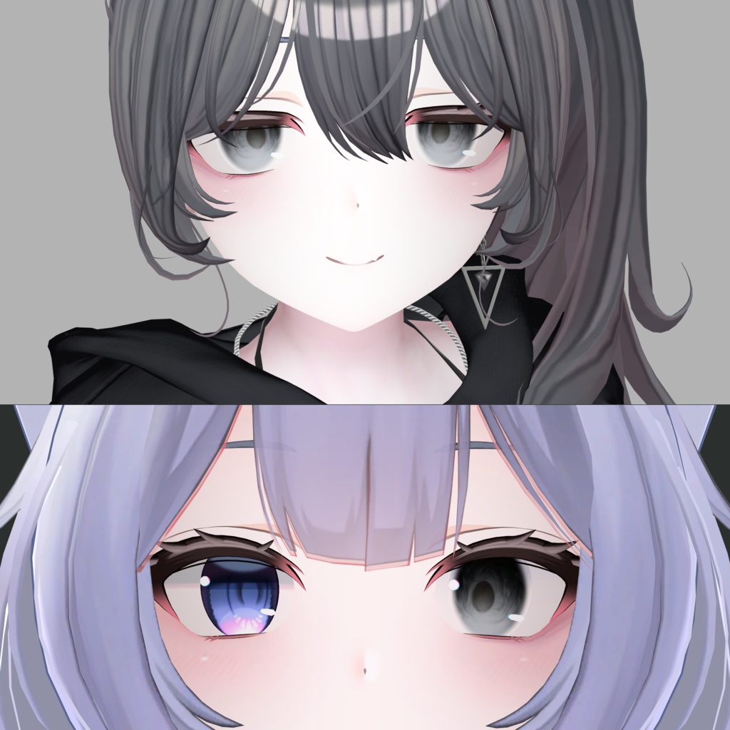 【Wolferia】【Moe】Makeup&eye texture