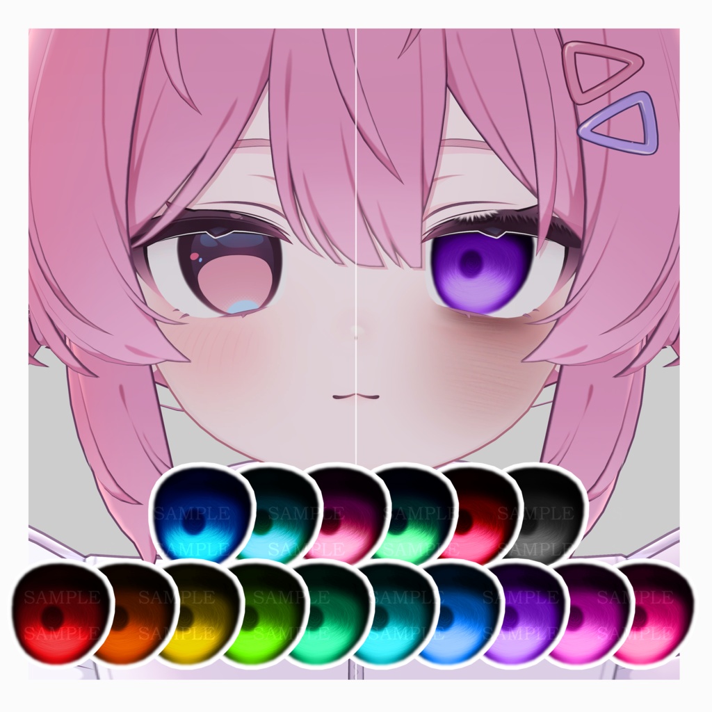 【 Plum / プラム 】Makeup&eye texture