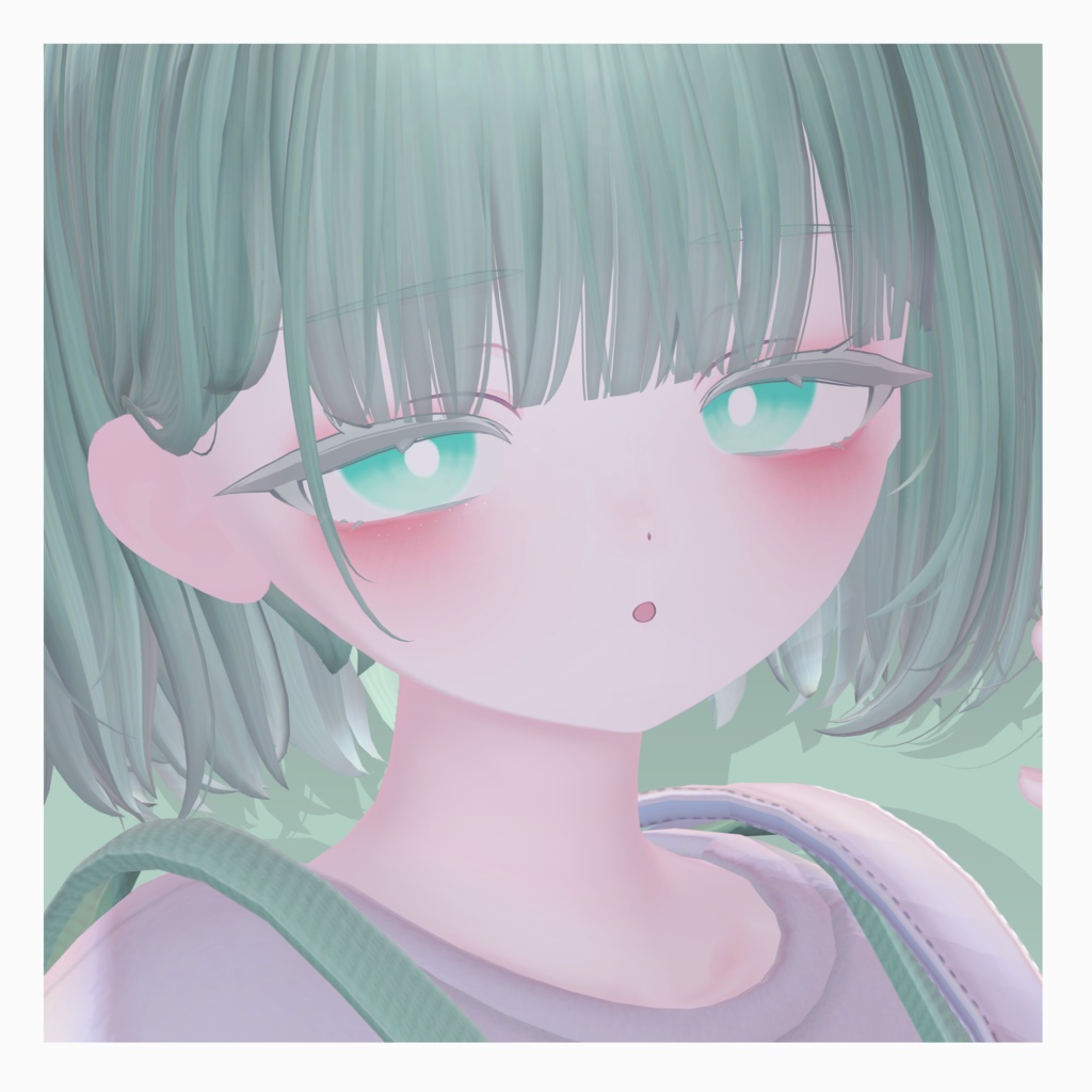【 6アバター対応 】simple eye texture