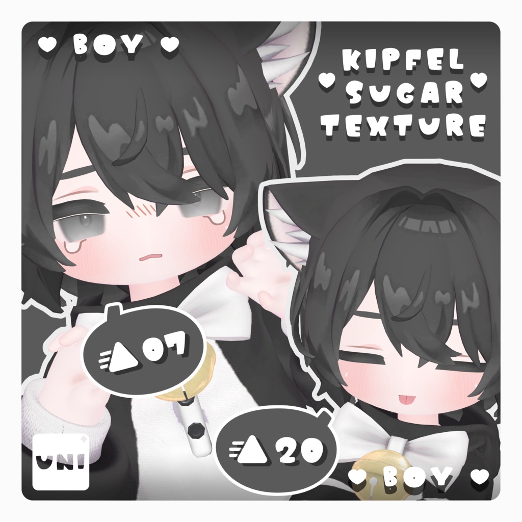 【 キプフェル / Kipfel 】 ♡ しゅがーてくすちゃ ♡ 【 Make / Eye / Face Animation 】