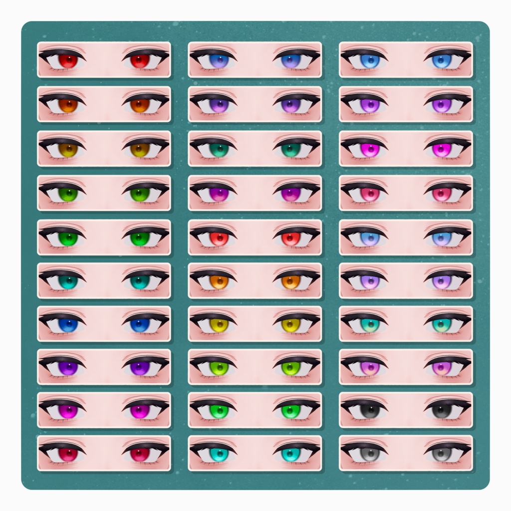 【 狛乃 / Komano 】Horo-yoi Make&Eye Texture
