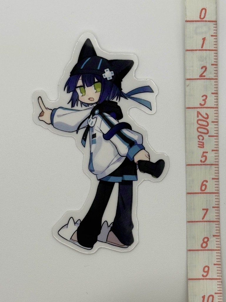 【半常設】ダイカットシール(天栗すぐりキービジュ)