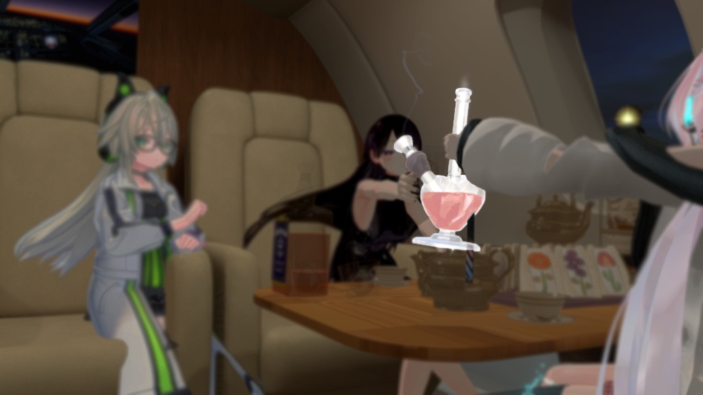 Pipe tabaco (glass bong) -誰でも使える水タバコ-(PB)