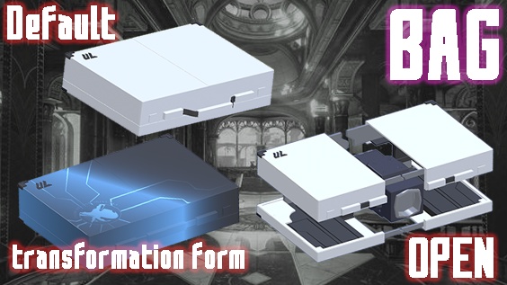 ARM BAG -バッグとして展開するロボットアーム-