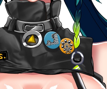 天神シニア缶バッジ(観覧車)