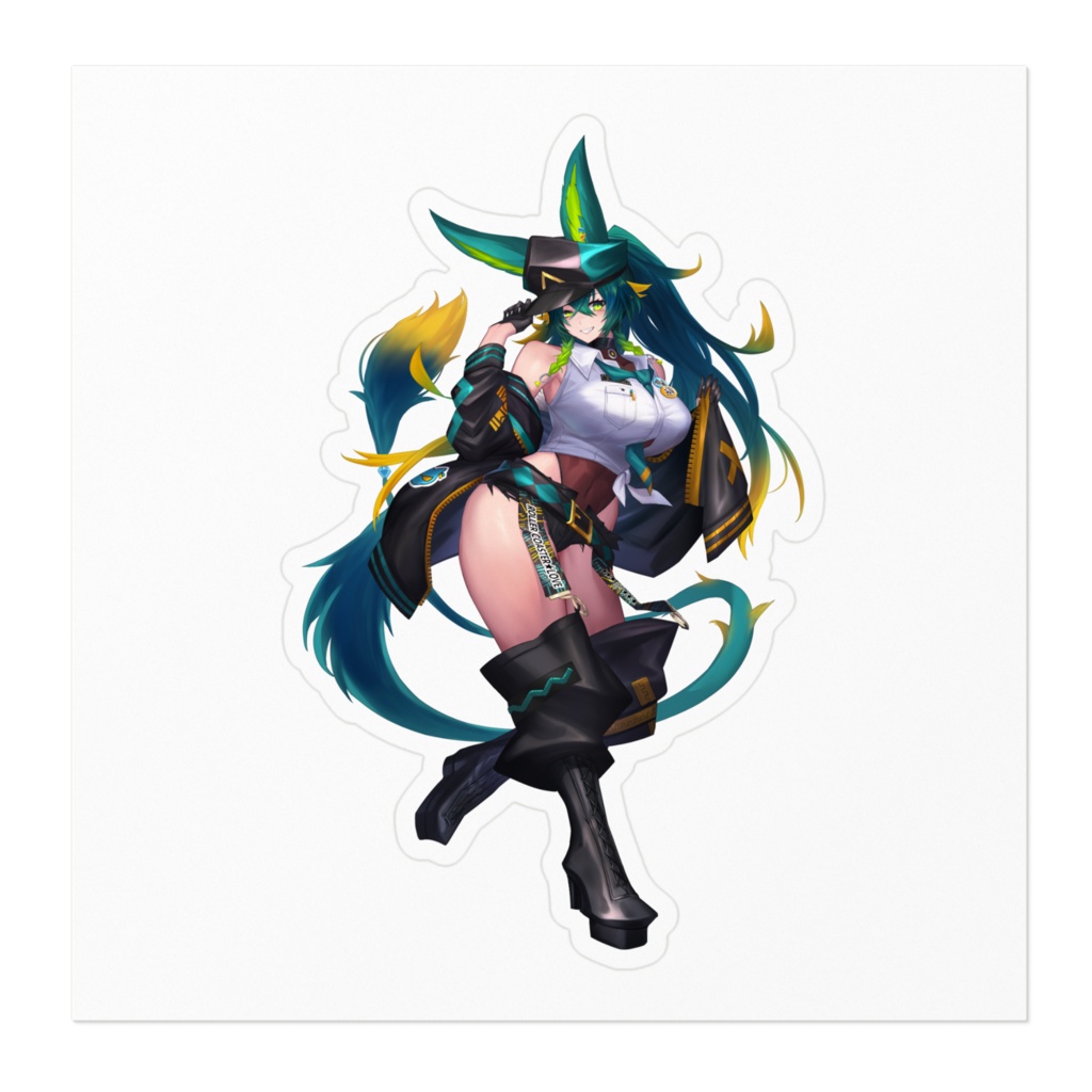 天神シニア新衣装ステッカー(インナーあり)2サイズ