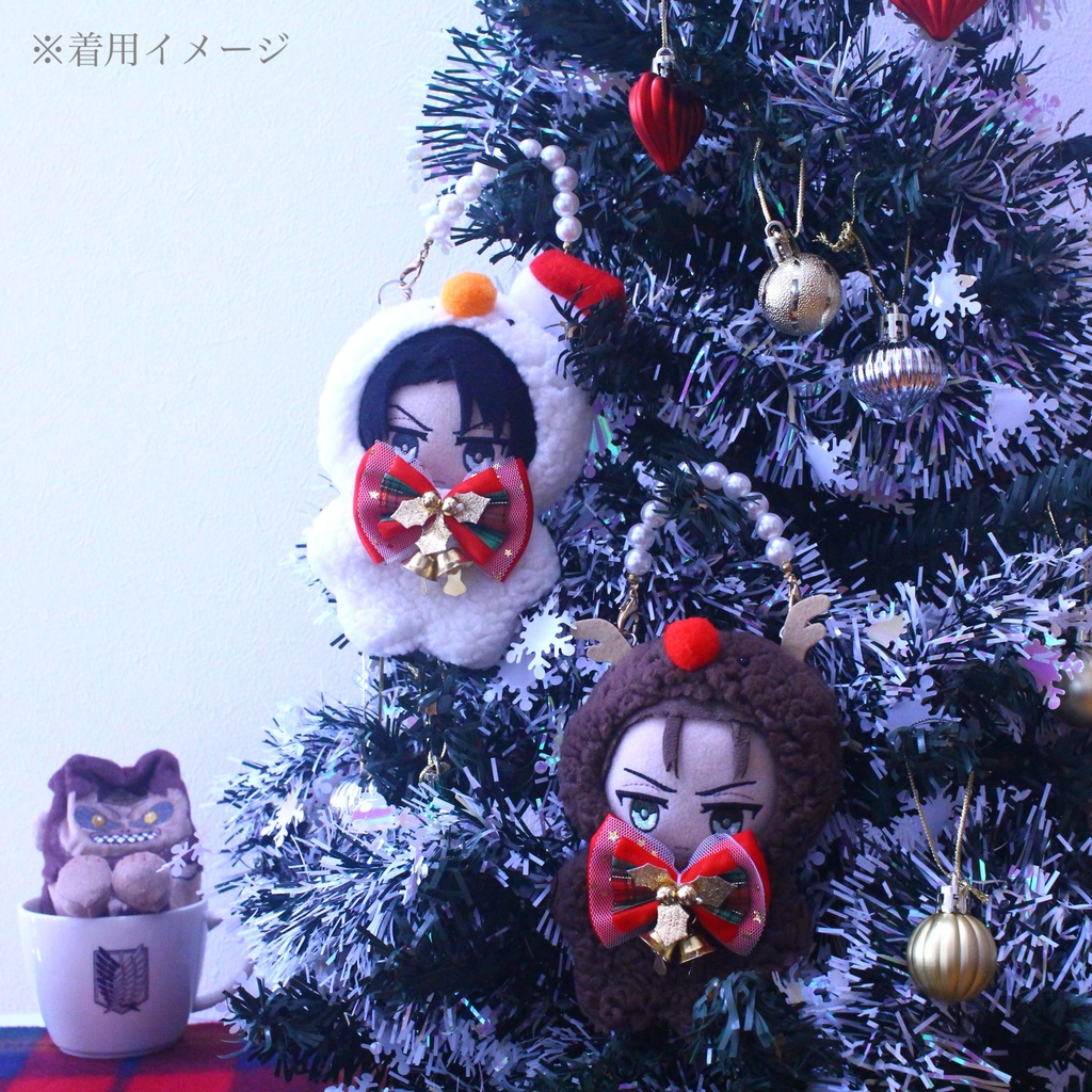【10cmぬい用】Xmasオーナメント服
