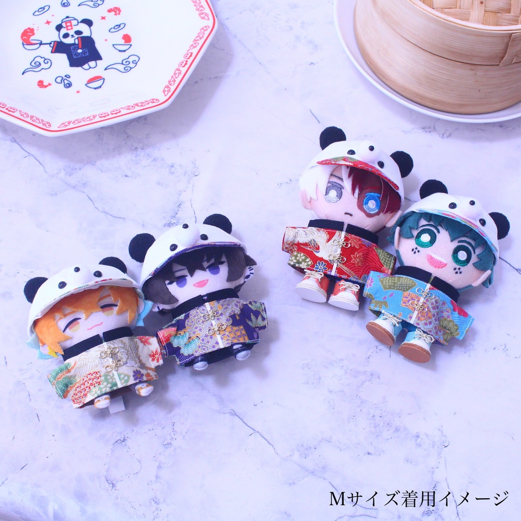 【Mサイズ】パンダチャイナセット