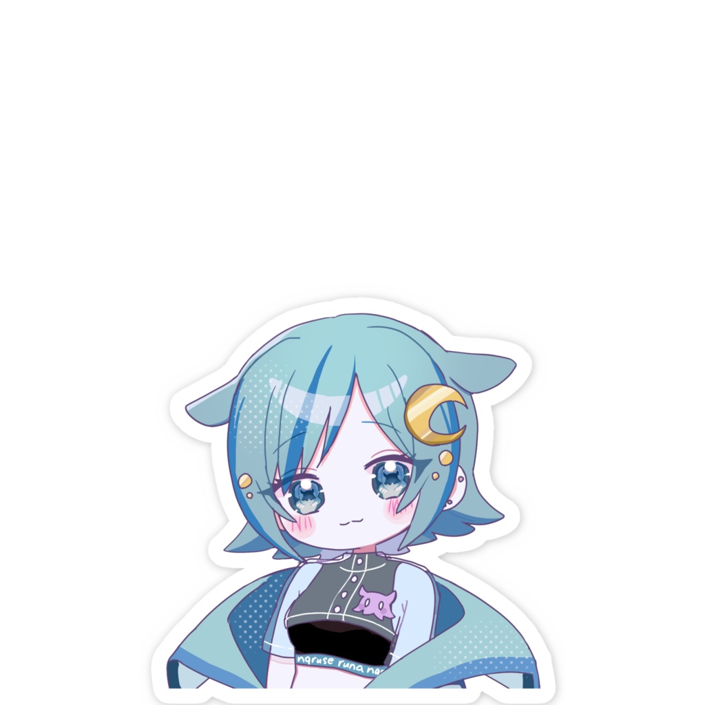 なるせミニキャラステッカー🍥◝✩
